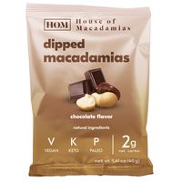 House of Macadamias Dark Chocolate Dipped Macadamias